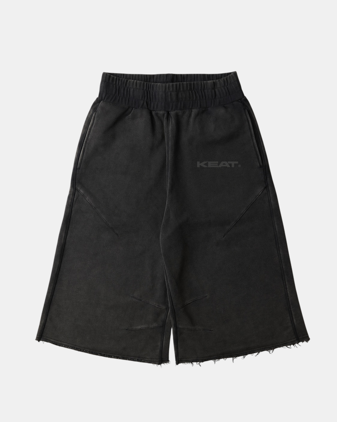 3/4 Shorts — Mono Black