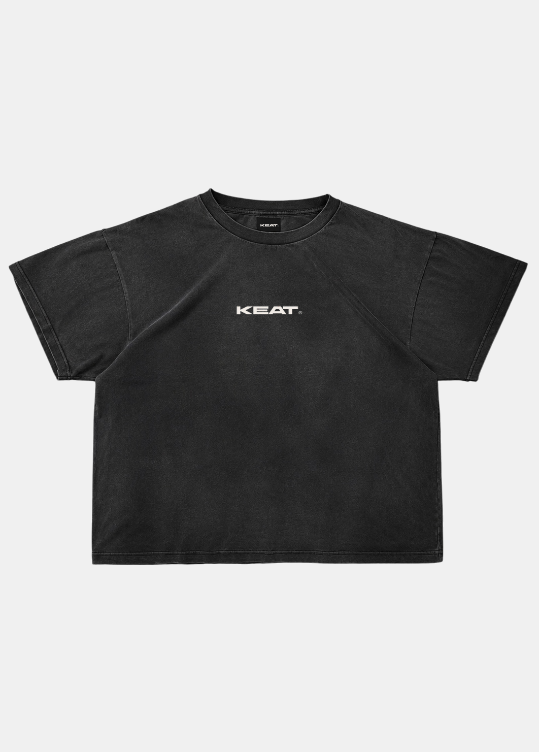 Logo Tee — Off Black